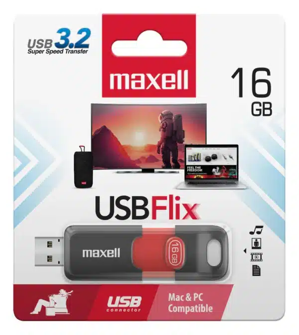 Pendrive Maxell Flix 16GB USB3.2 - Imagen 2