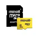 Tarjeta MicroSD Maxell 64GB Clase 10 MCSD-64CL10