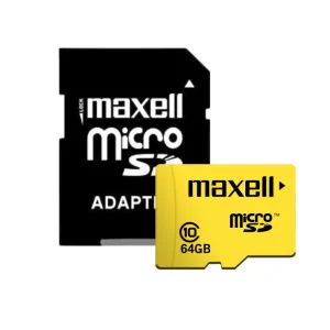 Tarjeta MicroSD Maxell 64GB Clase 10 MCSD-64CL10