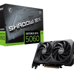 Tarjeta de Video MSI RTX 5060 8GB Shadow 2X OC | Megabits
