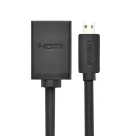 Cable Adaptador Micro HDMI 20cm Negro Ugreen 20134