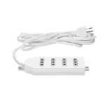 Alargador Macrotel 3 metros 4 Posiciones Blanco ME-204W