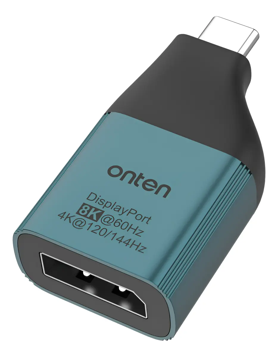 D_NQ_NP_2X_860712-MLA99960808813_112025-F Adaptador USB-C a Display Port 8K@60Hz Onten OTN-UC103 - Imagen 1