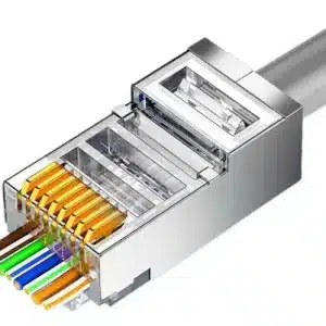 Conector RJ45 Cat6 Pass Through ZoeRax 50 Unidades