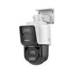 Cámara Hikvision IP PT TandemVu 4MP+4MP PoE IR30M Smart Hybrid Light DS-2SE2C400MWG-E/14
