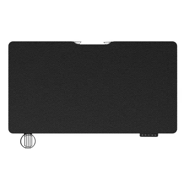 Escritorio con Control de Elevación Fantech Workstation WS311 Carbon Black - Imagen 4