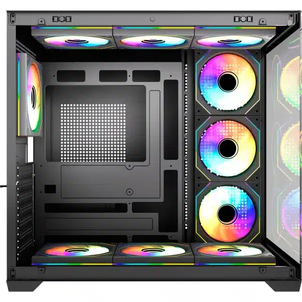 Gabinete Fantech CG85X Lumina X Black - Imagen 3
