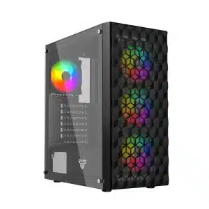 Gabinete Fantech CG83 Aero FRGB Black Edition