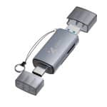 Lector de Tarjetas SD/MicroSD Dual USB-C/USB3.0 XTC-581