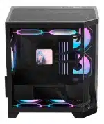 Gabinete Formula Crystal Z6M FLOE Black - Imagen 2