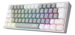 Teclado Mecánico Redragon Fizz Gray/White RGB Switch Red K617-RGB - Imagen 2