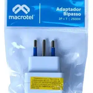 Adaptador Bipasso Macrotel ME-1112