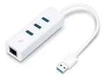 HUB USB-A 3.0 / 3USB-A 3.0 + RJ45 Gigabit Blanco TP-Link UE330C