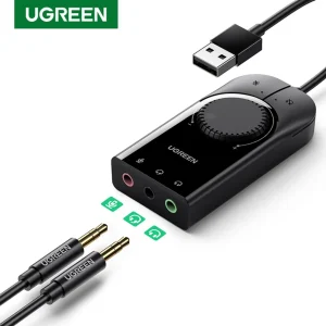 Adaptador de Audio Externo USB Ugreen CM129