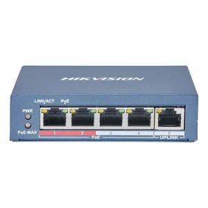 Switch Hikvision Gigabit 4 Bocas PoE DS-3E0505HP-E