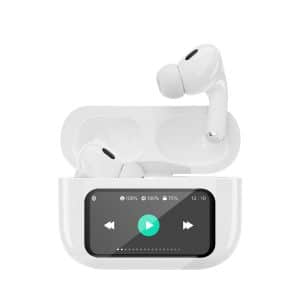 Audífonos Bluetooth TWS Smart Display (ANC+ENC) BL-AH510 Blancos - imagen 2