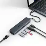 Adaptador Multipuerto USB-C 7 Puertos Hyper HD4003A - Imagen 3